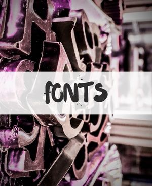 Fonts - Web Tech Kit